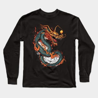 Chinese Zodiac Dragon Long Sleeve T-Shirt